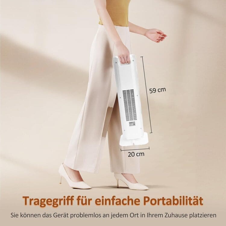 Aigostar Heizlüfter Energiesparend  PTC Keramik