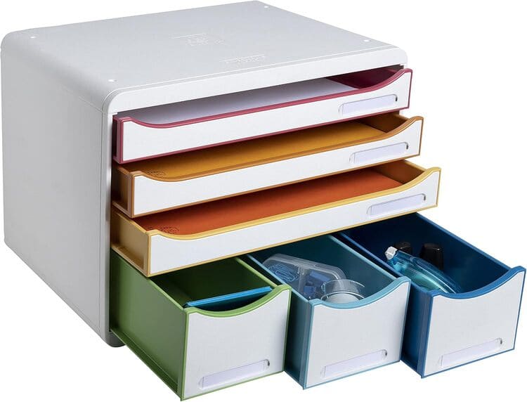 Exacompta StoreBox Schubladenbox 6-fach