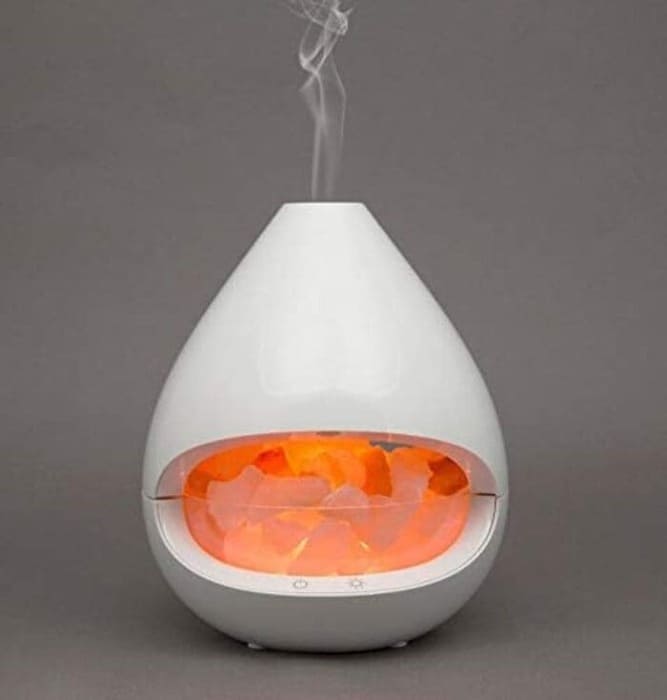 SOUCCESS Duftöldiffuser Salzkristall-Lampe