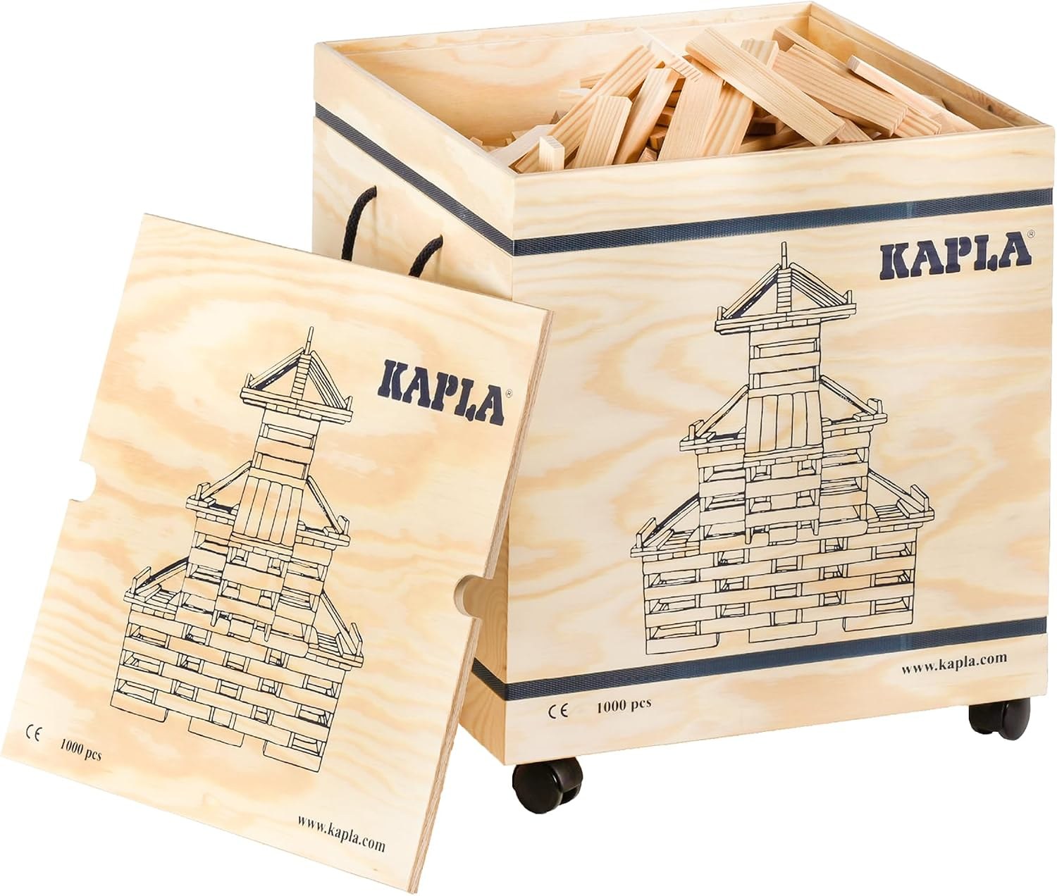 KAPLA 1000er Kiste Holzbausteine im Test