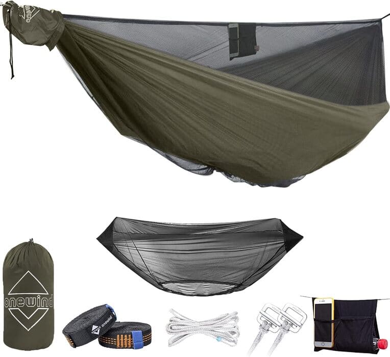 onewind Camping-Hängematte Moskitonetz