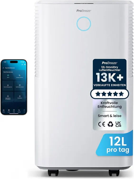 Pro Breeze OmniDry 12L Luftentfeuchter im Test