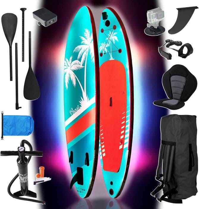 BRAST SUP Board LED Hawaii Set