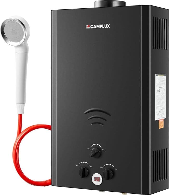 CAMPLUX Gasdurchlauferhitzer BW528B 20L