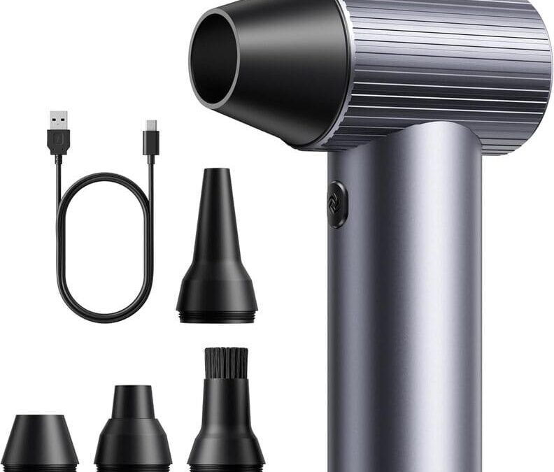 Hifound Elektrisches Staubgebläse 240W 7500mAh