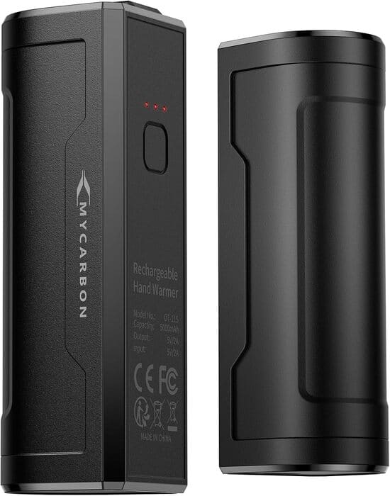 MYCARBON Handwärmer & Powerbank 10000 mAh
