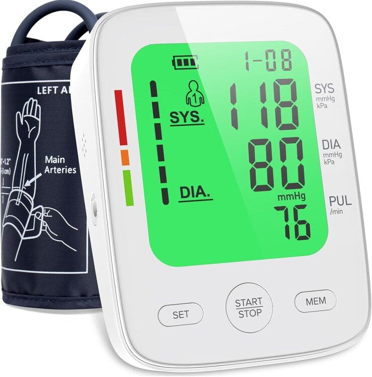 WAJ Oberarm-Blutdruckmessgerät FC-BP120